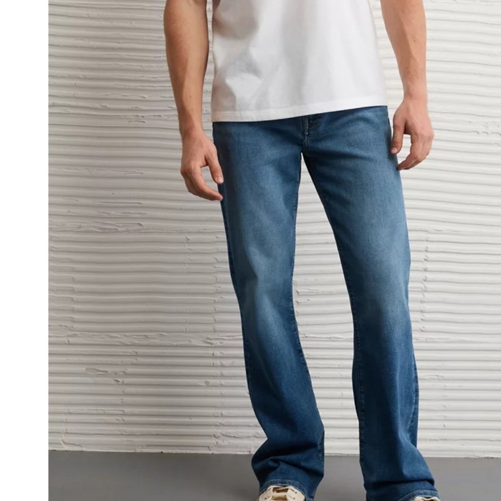 NWT American Eagle AirFlex Slim Flare Men SZ 30x30 Casual street Coastal Beachy